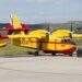 Dos aviones cisterna procedentes de Italia aterrizarán en Salamanca para ayudar en la extinción de incendios